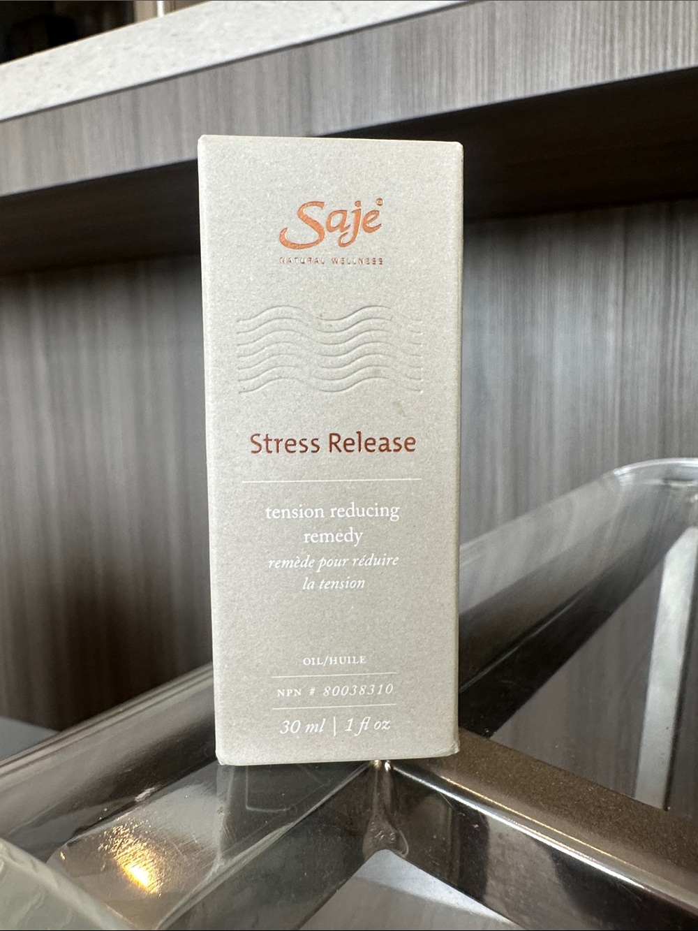 Saje Stress Release aromatherapy oil. Brand new.